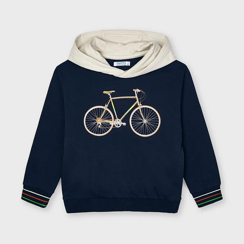 Mayoral Mini Boys Bicycle Hoodie