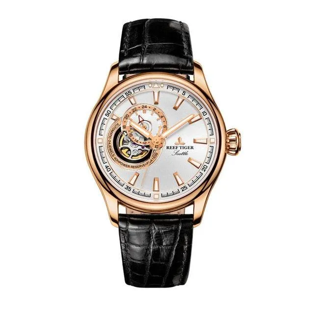 Men Watch Blue Tourbillon Watches Top Brand Luxury Automatic Mechanical Watch Relogio Masculino