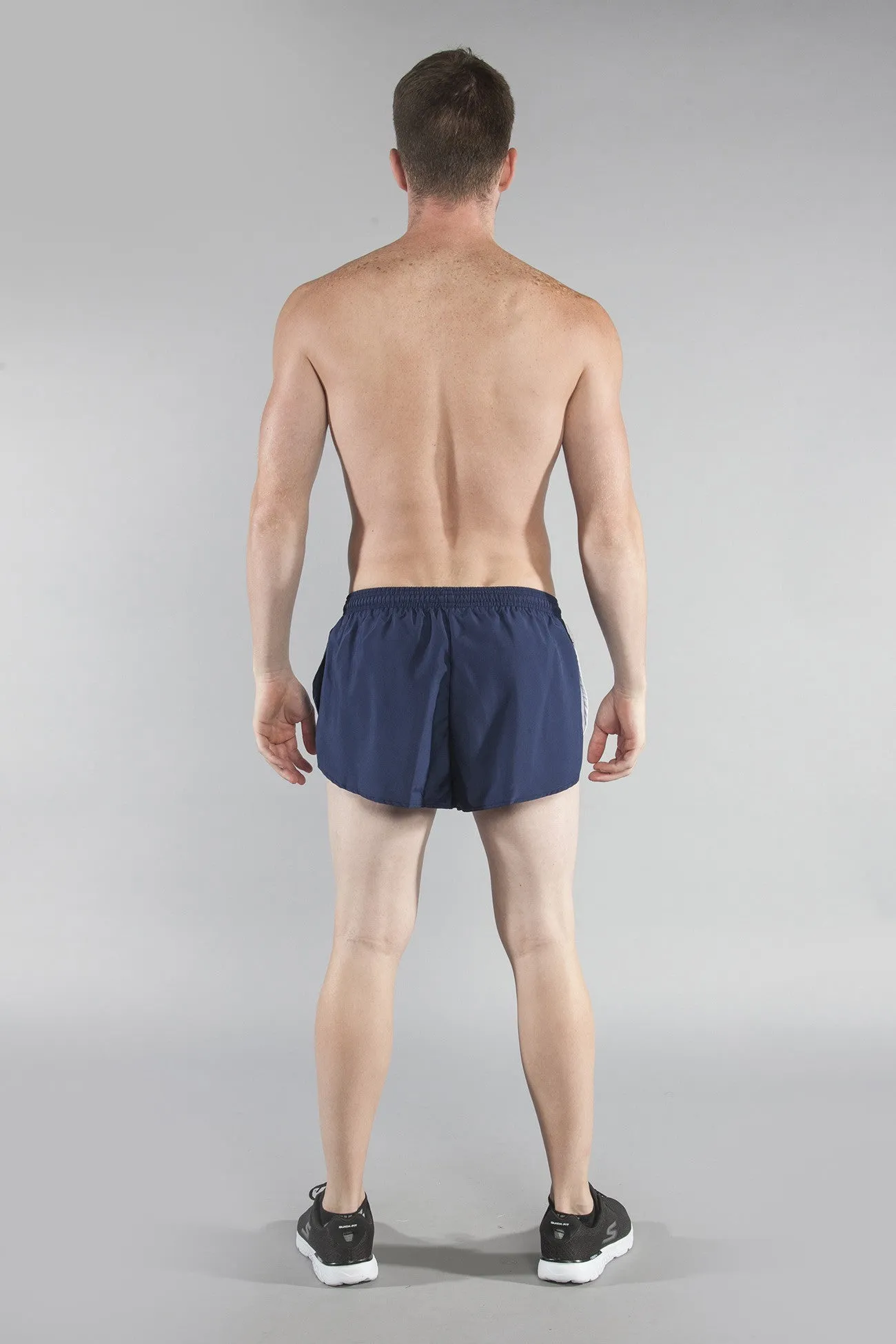 Men's 1" Elite Split Shorts- Illinois