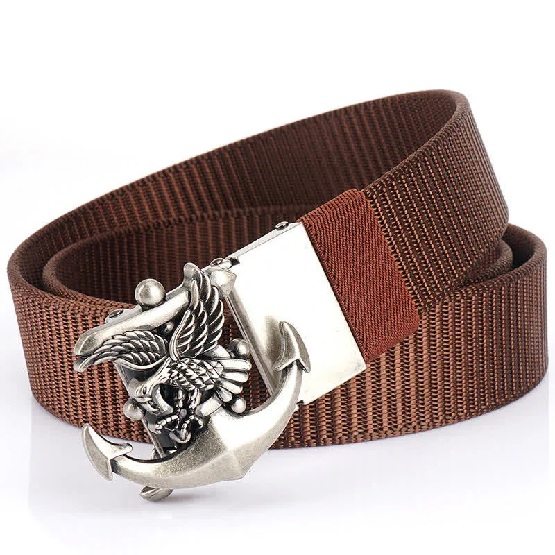 Men's Eagle Anchor Nylon Belt