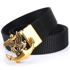 Men's Eagle Anchor Nylon Belt