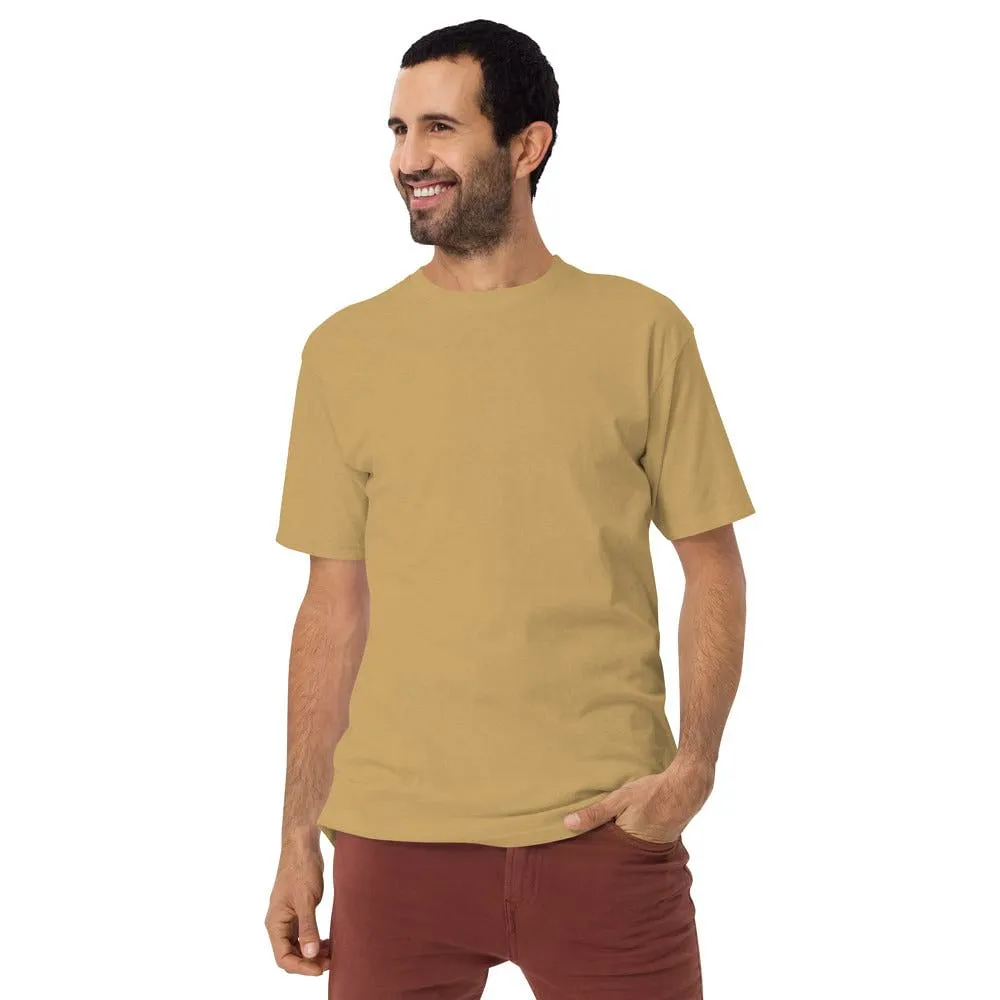 Men’s Premium Heavyweight T Shirt / 7 colors / S-M-L-XL-2XL-3XL-4XL