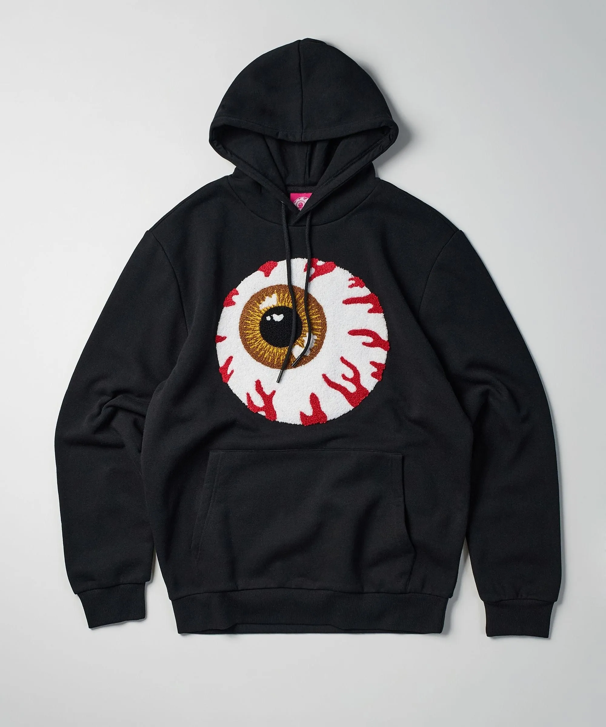 Mishka Jumbo Keep Watch Chenille Patched Hoodie - Black