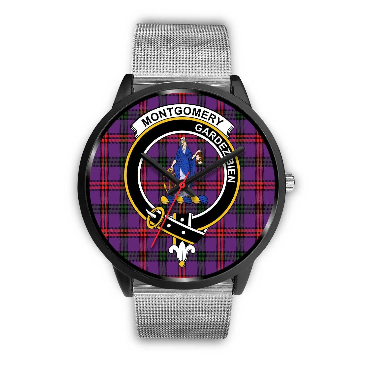 Montgomery Modern Clan Badge Tartan Black Watch