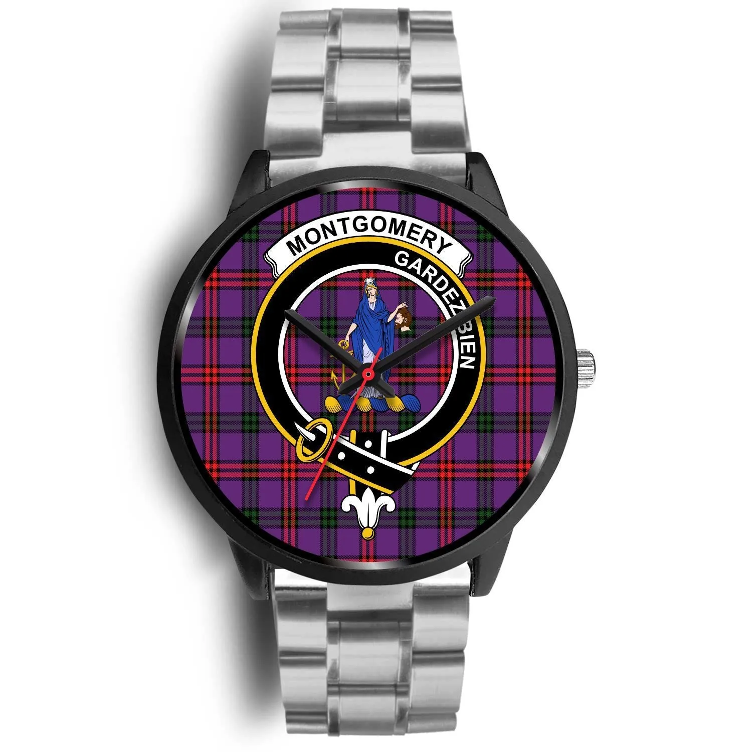 Montgomery Modern Clan Badge Tartan Black Watch