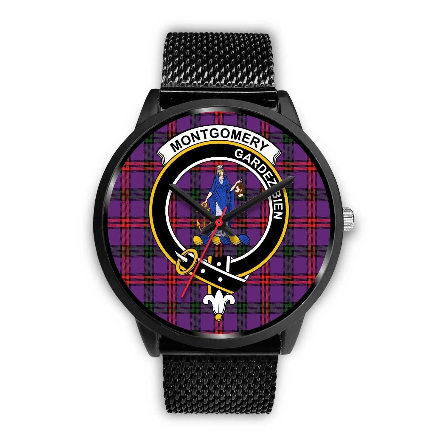 Montgomery Modern Clan Badge Tartan Black Watch