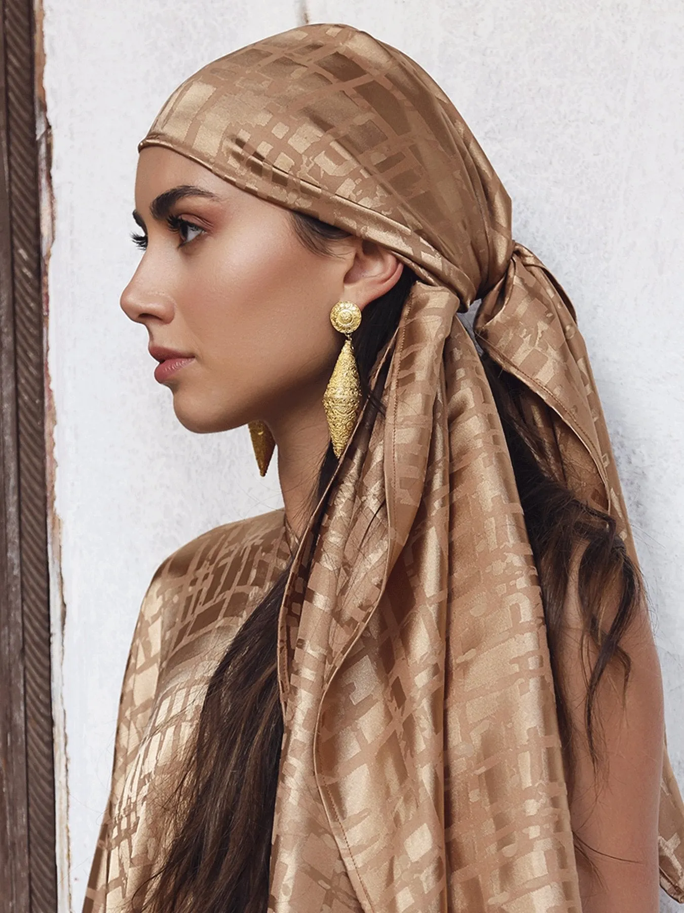 Moussor Headwrap - Dhaw Gold