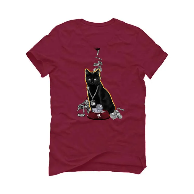 Nike Dunk Low ARIZONA STATE| ILLCURRENCY Maroon T-Shirt (MONEY CAT)