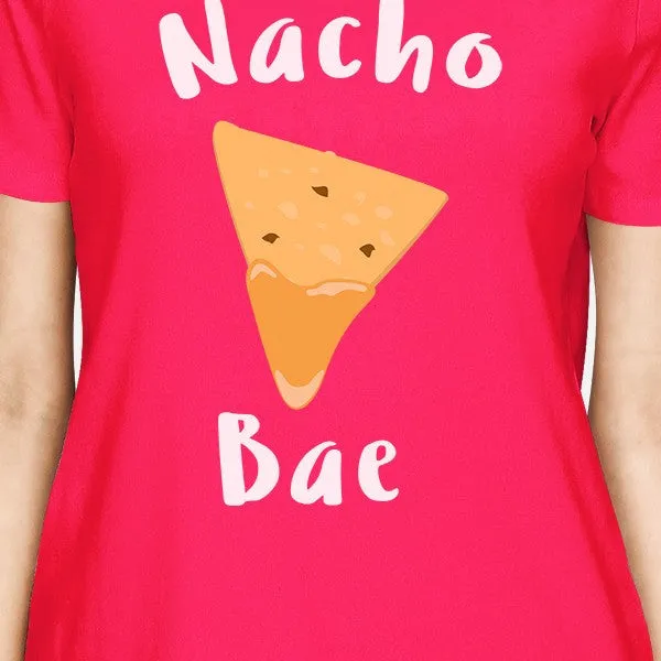 Nocho Bae Women's Hot Pink T-shirt Creative Anniversary Gift Ideas