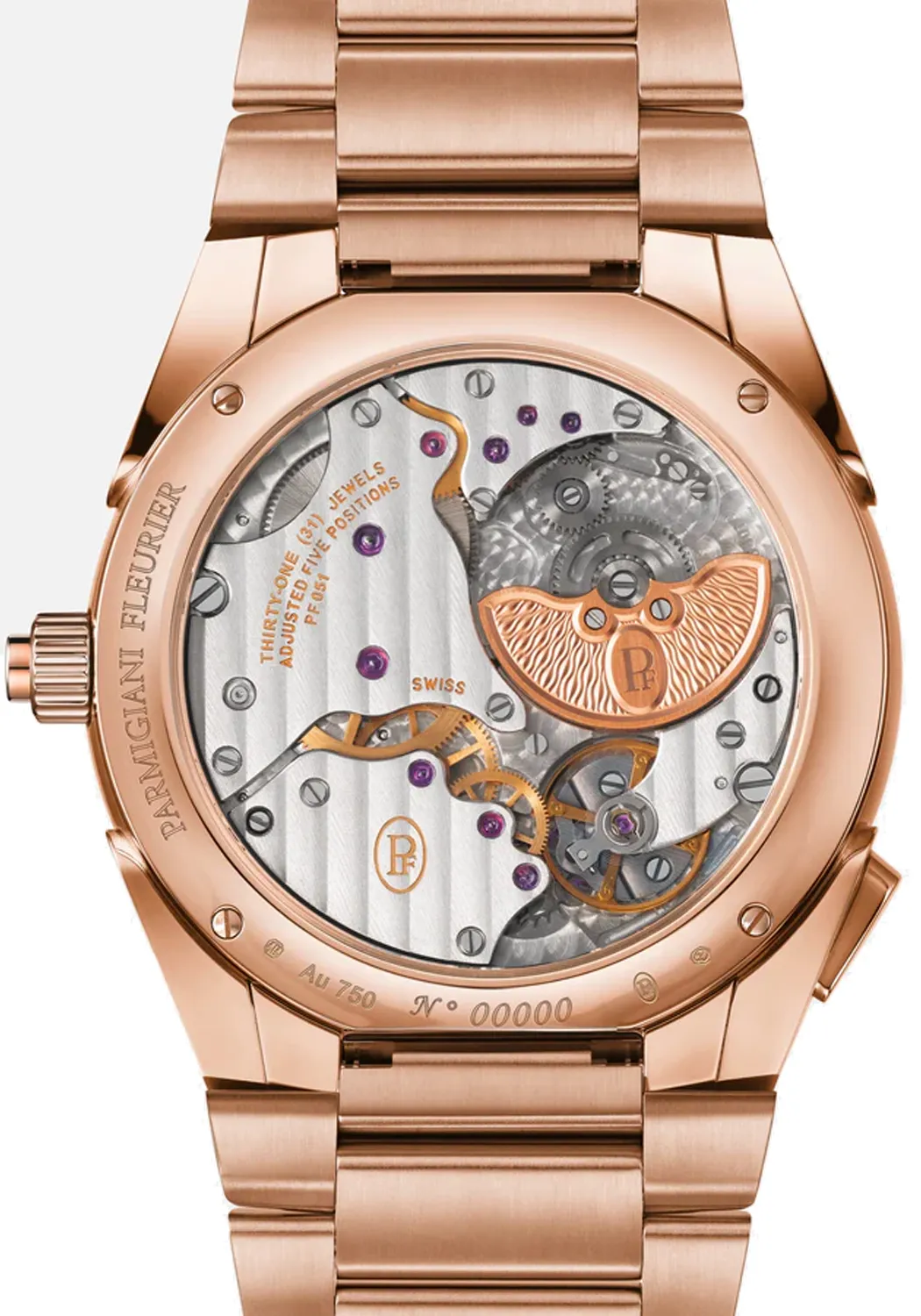 Parmigiani Fleurier Tonda PF GMT Rattrapante Rose Gold