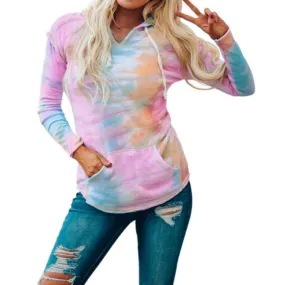 Pastel Tie Dye Hoodie