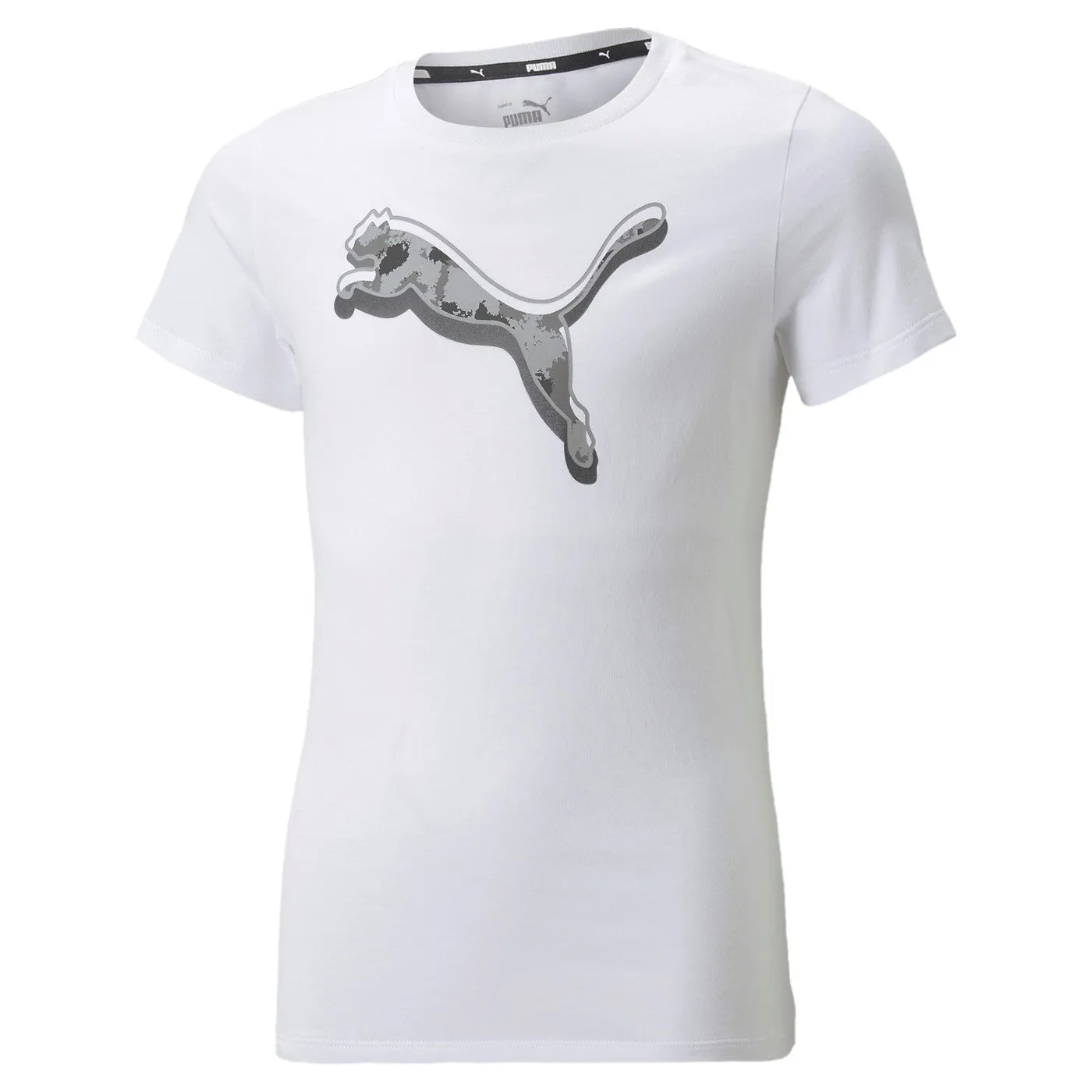 Puma short sleeve t-shirt for girls Alpha 846937 02 white