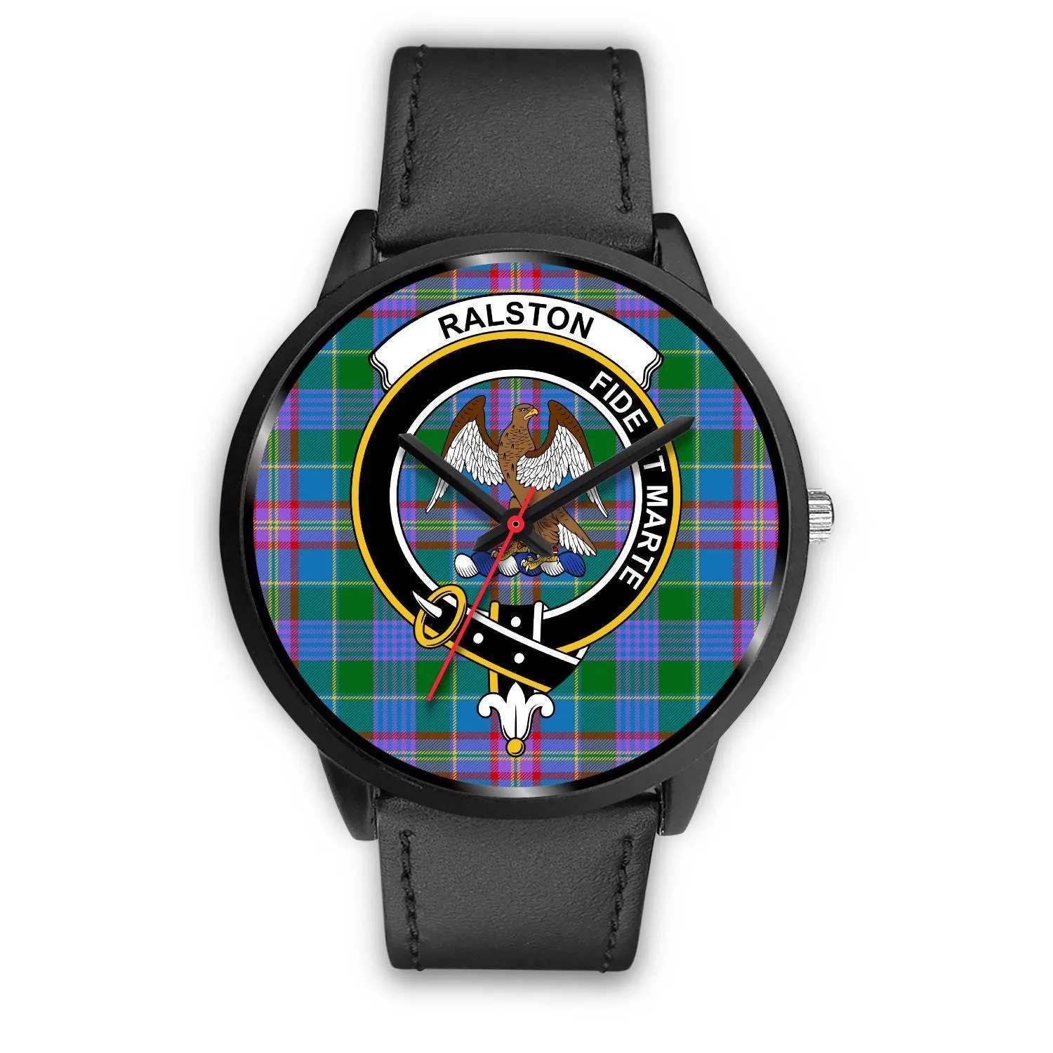 Ralston Clan Badge Tartan Black Watch