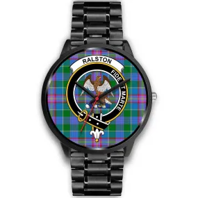 Ralston Clan Badge Tartan Black Watch