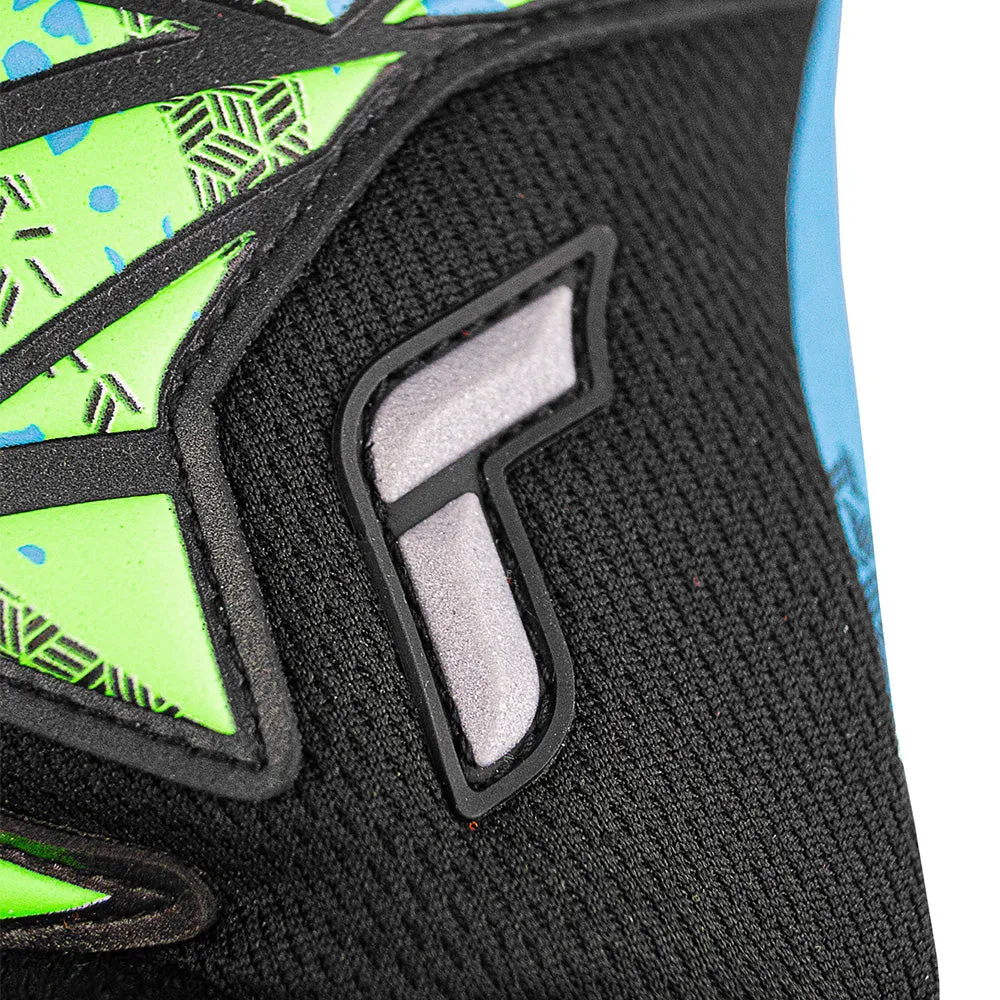 Reusch Attrakt Aqua GK Gloves (Black/Lime/Blue)