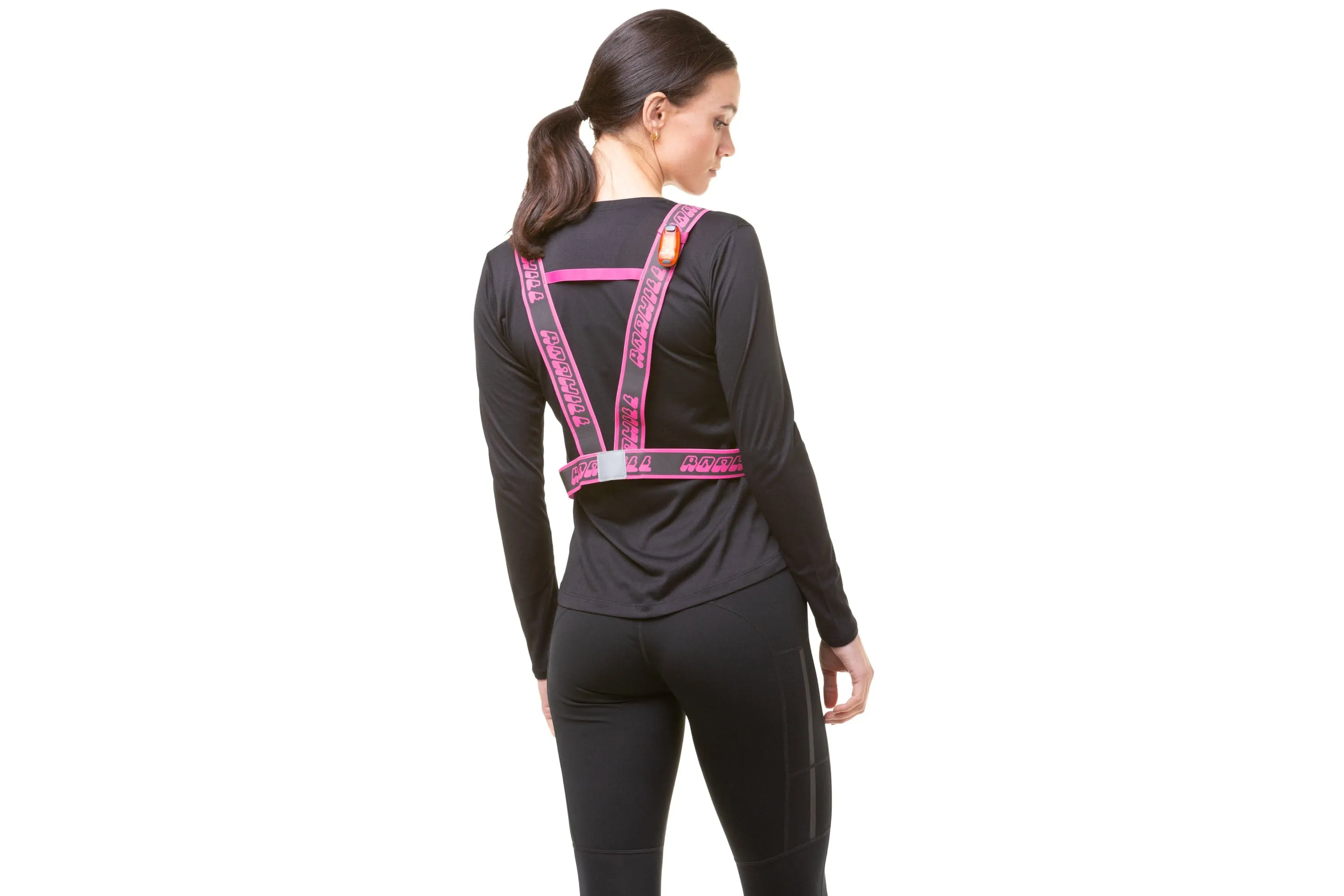 Ronhill Out Reflective Belt - PINK