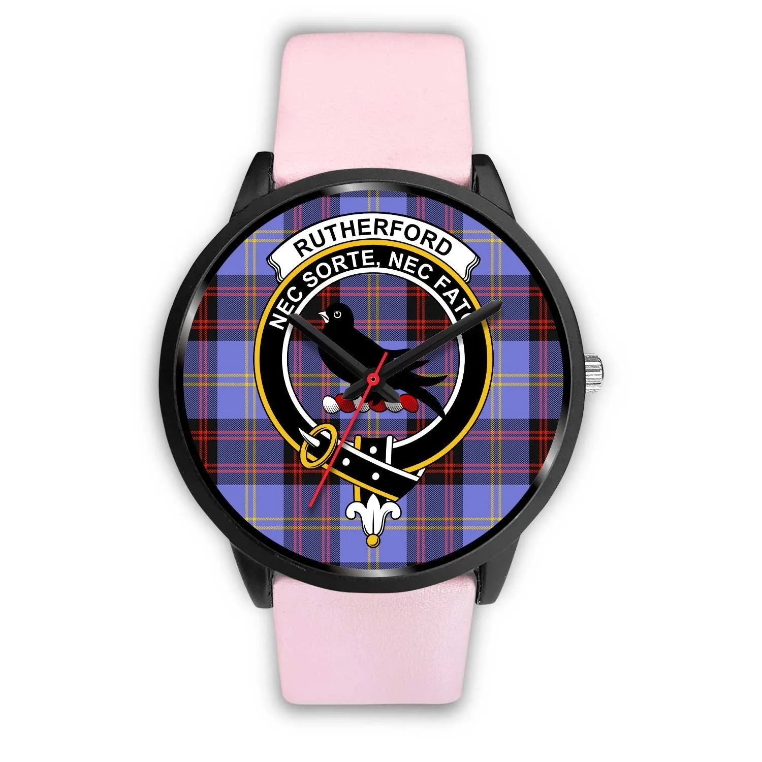 Rutherford Clan Badge Tartan Black Watch