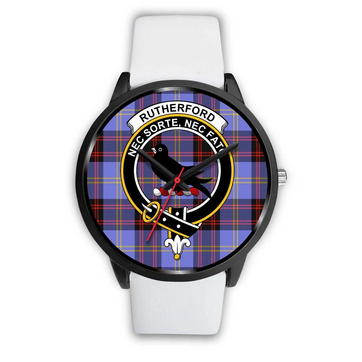 Rutherford Clan Badge Tartan Black Watch