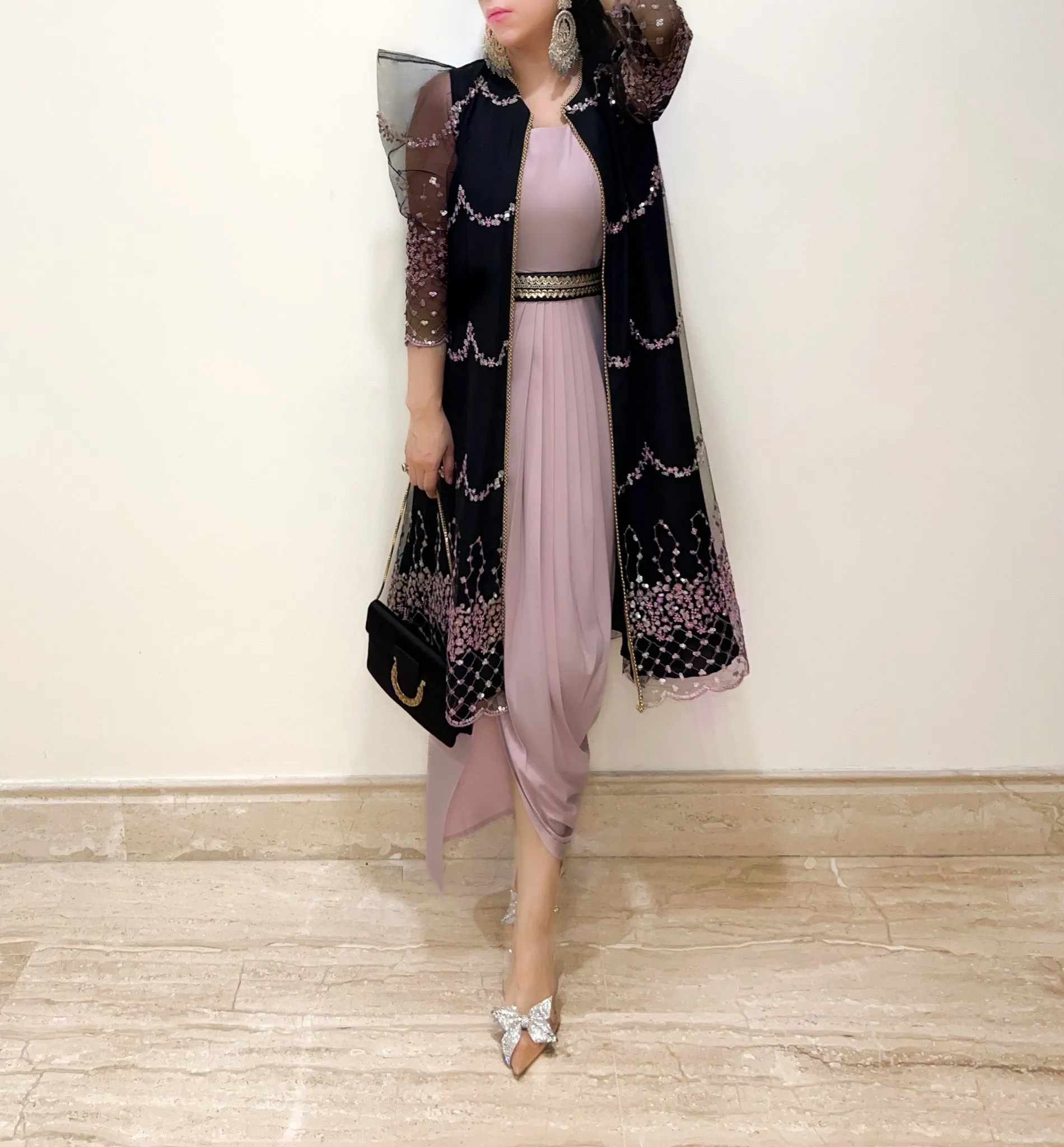 SHIRAZ Drape Maxi