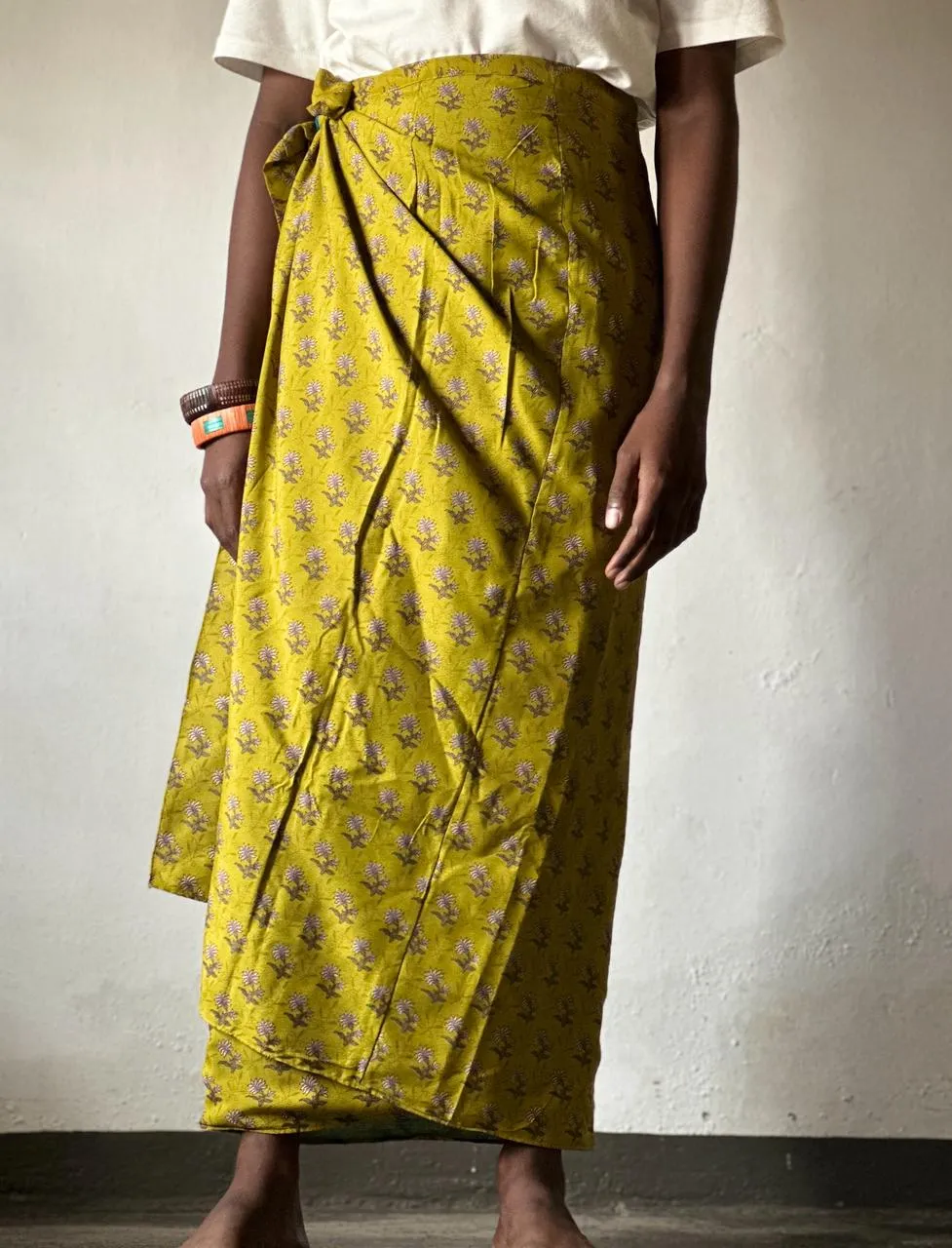 Silk Wrap Skirt