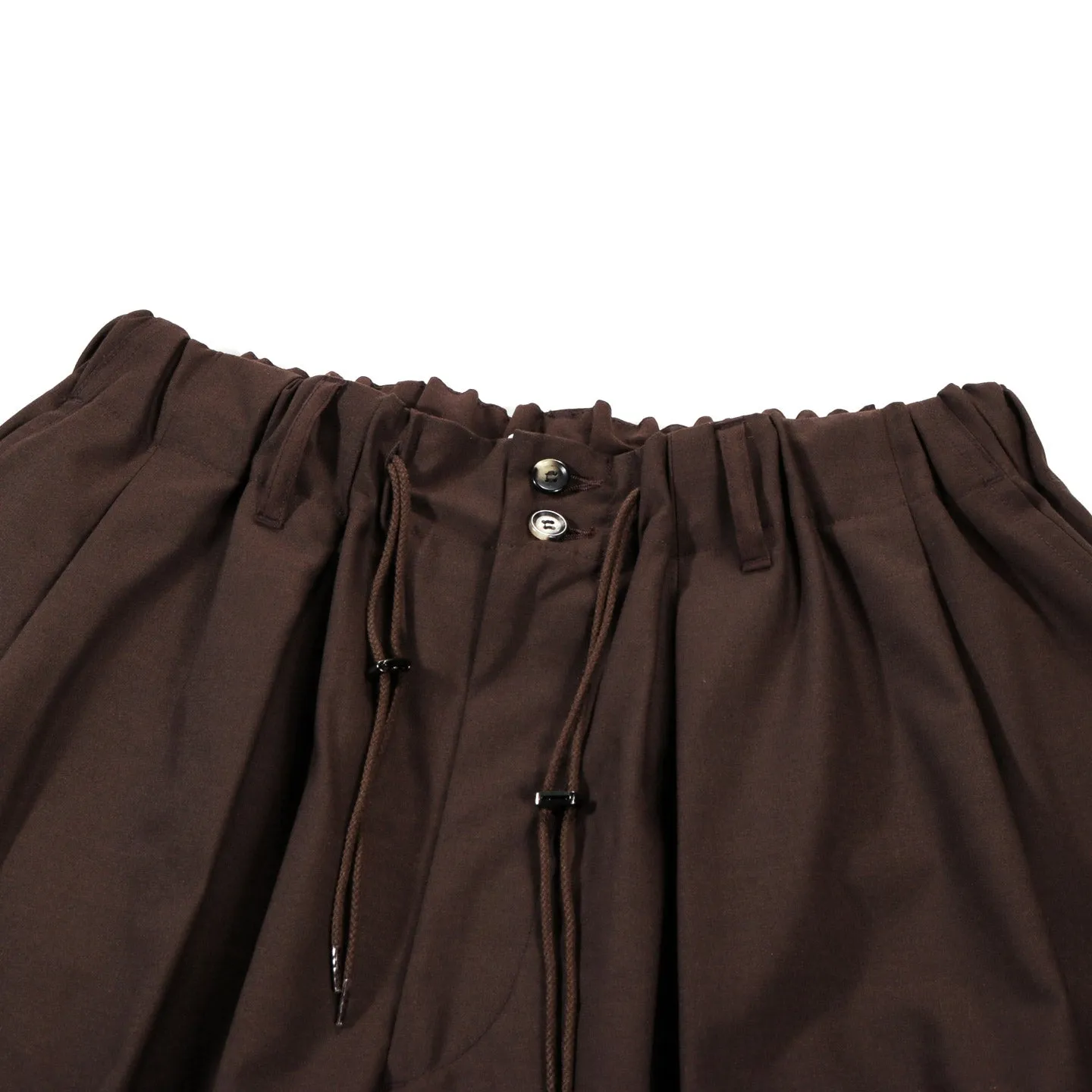 SILLAGE CIRCULAR SHORTS BROWN