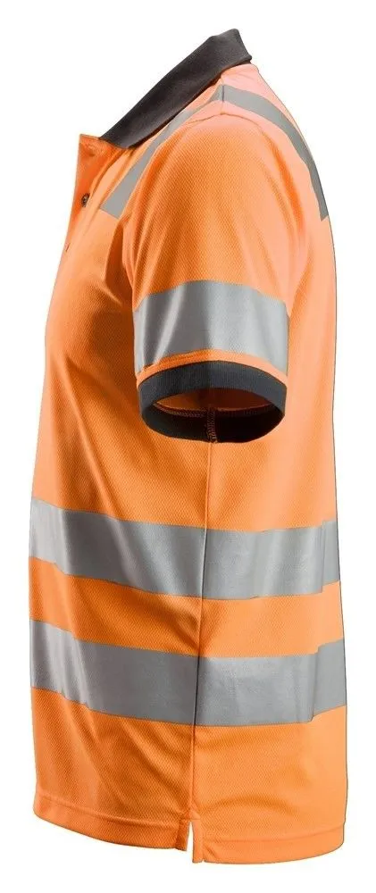 Snickers&#x20;2730&#x20;AllroundWork,&#x20;High-Vis&#x20;Polo&#x20;Shirt,&#x20;Class&#x20;2&#x20;-&#x20;High&#x20;Vis&#x20;Orange