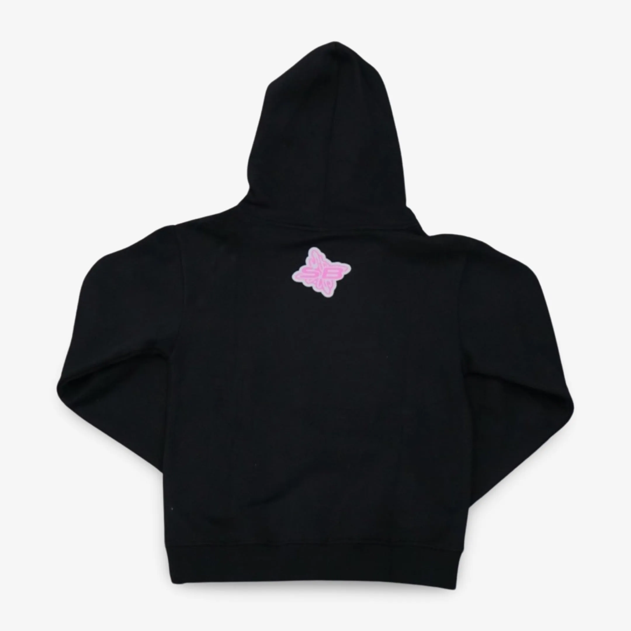 Stainbandz Puff Print Pullover Hoodie 'SB Studios' Black / Pink