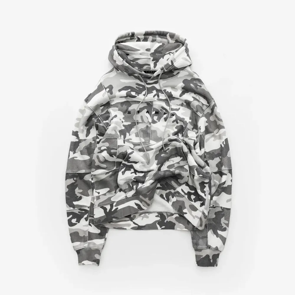 Stampd Camo Patchwork Pullover Hoodie