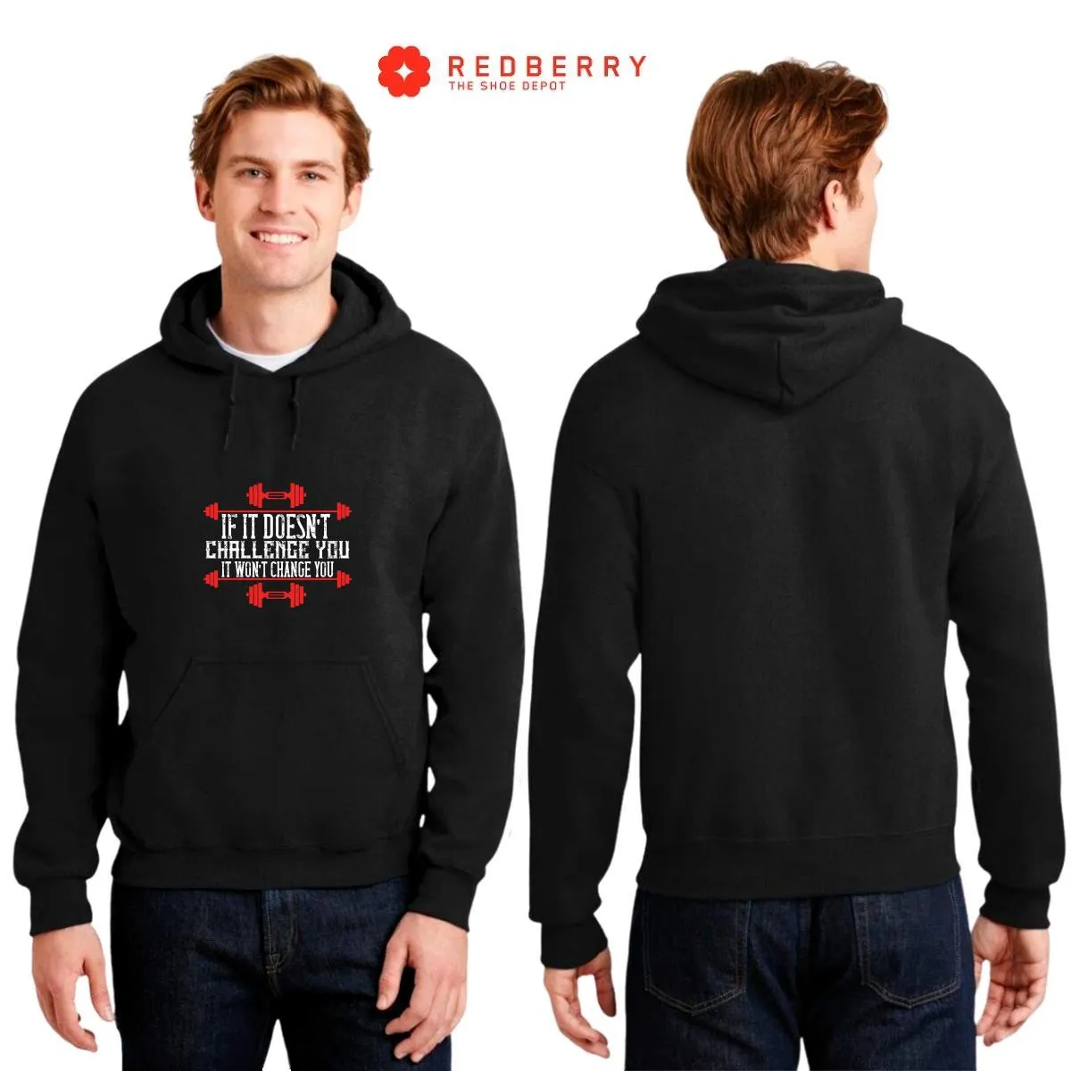 Sudadera Hombre  Hoodie Fitness Gym Ejercicio 013