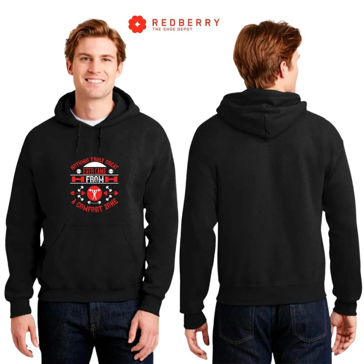 Sudadera Hombre  Hoodie Fitness Gym Ejercicio 019