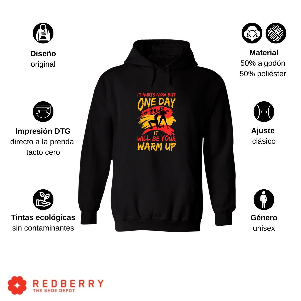 Sudadera Hombre  Hoodie Gym Ejercicio Fitness 002