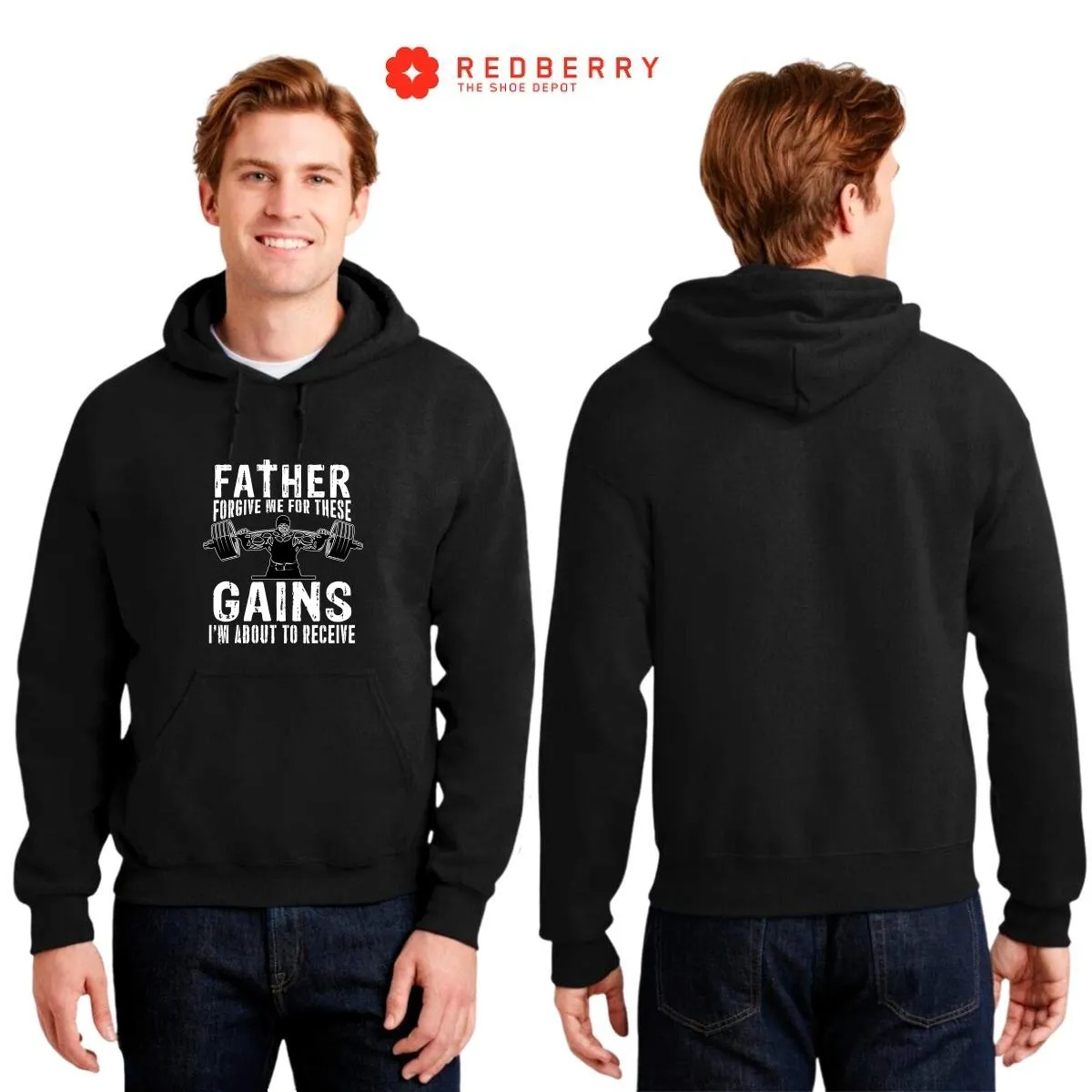 Sudadera Hombre  Hoodie Gym Ejercicio Fitness 009