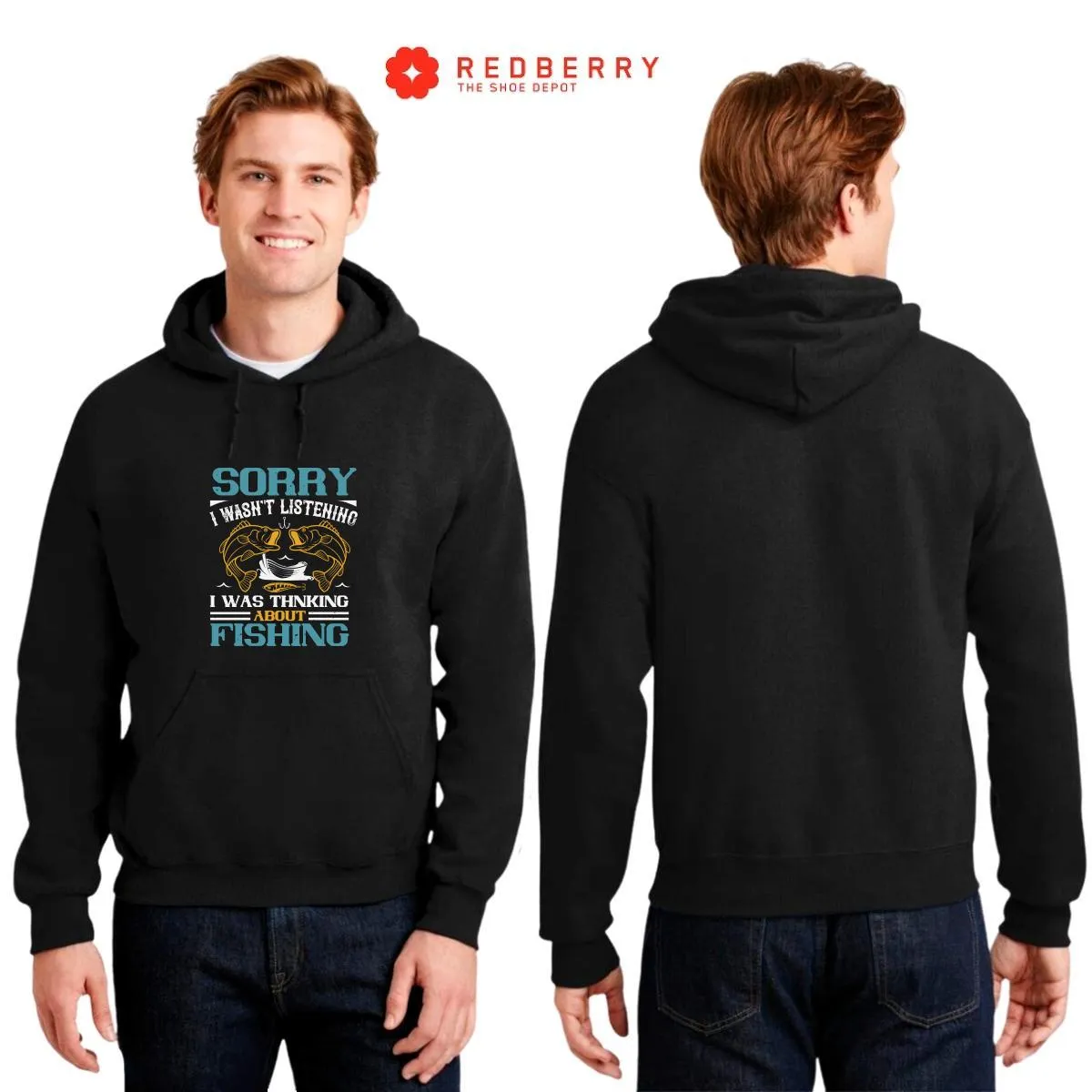 Sudadera Hombre  Hoodie Pescador Fishing Pesca 039