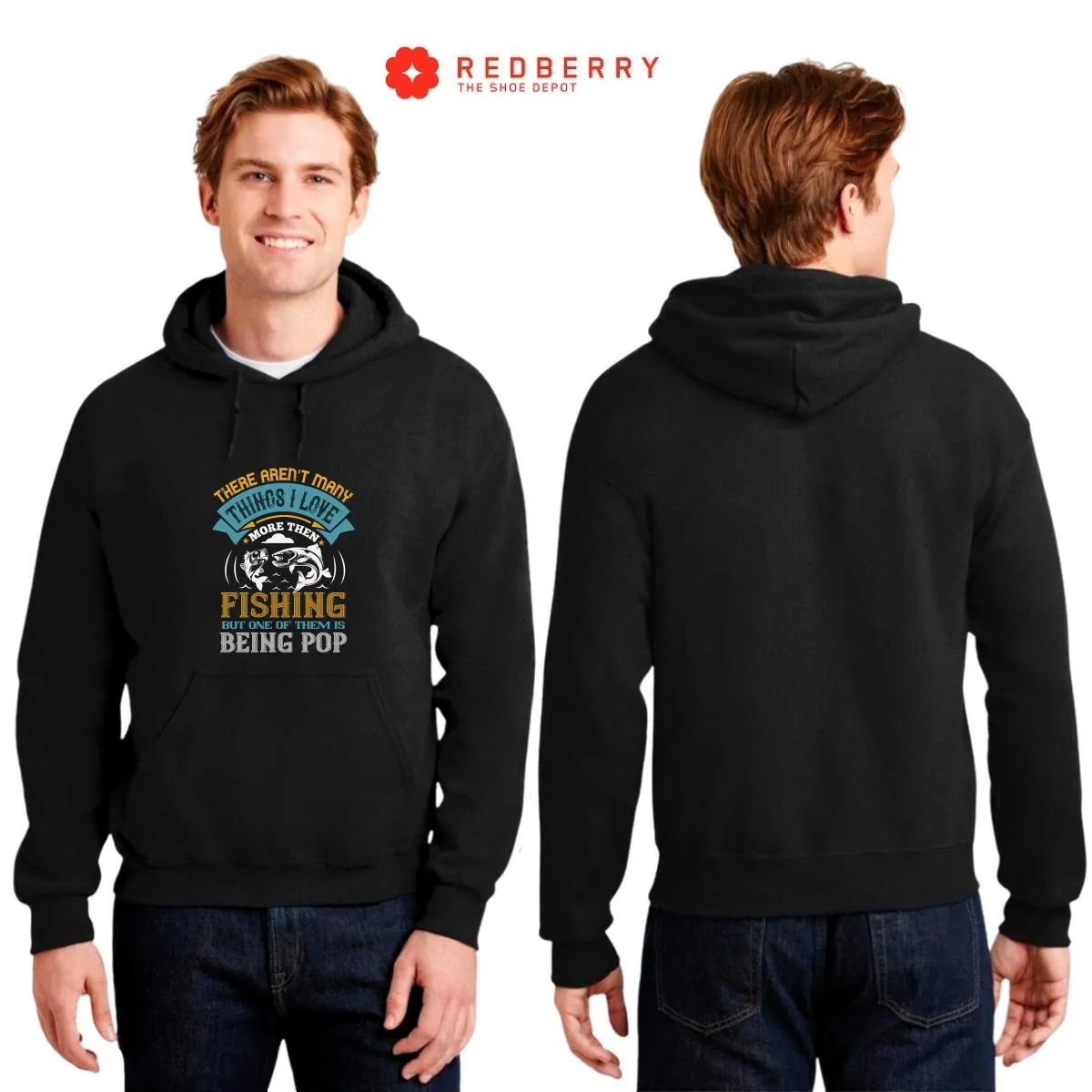 Sudadera Hombre  Hoodie Pescador Fishing Pesca 044