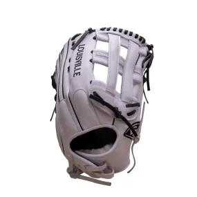 Super Z Slowpitch Fielding Glove 23 - White-Black