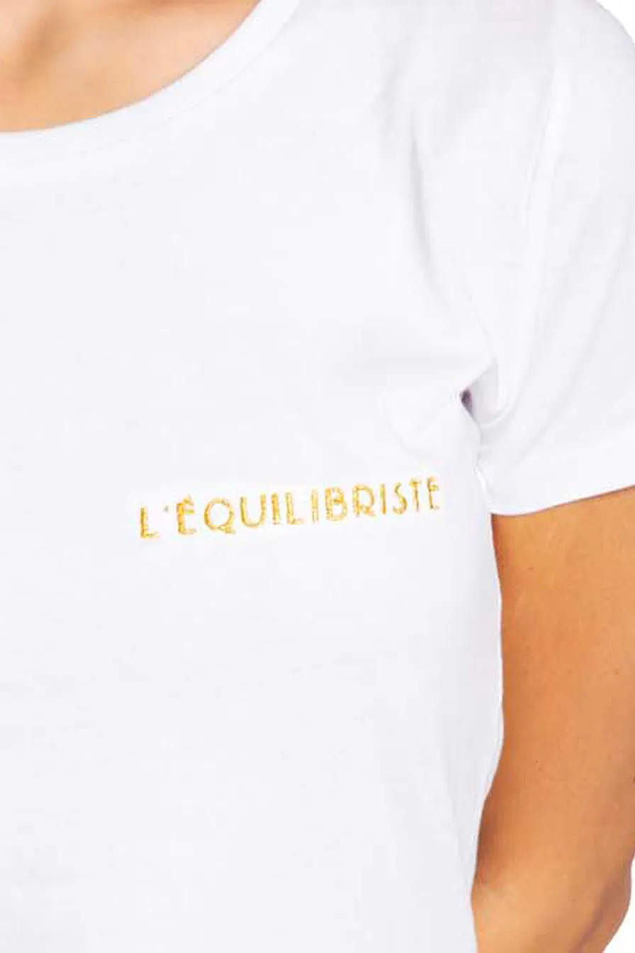 T-Shirt Equilibriste Bianca