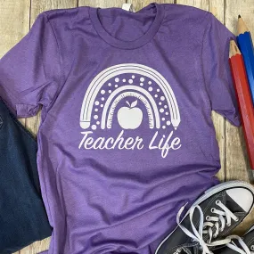 Teacher Life Graphic T-Shirt