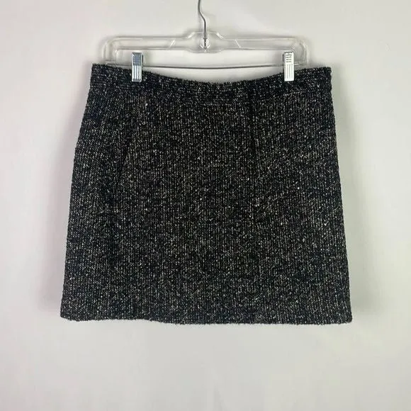 TibiNWTGrey Tweed Mini Skirt