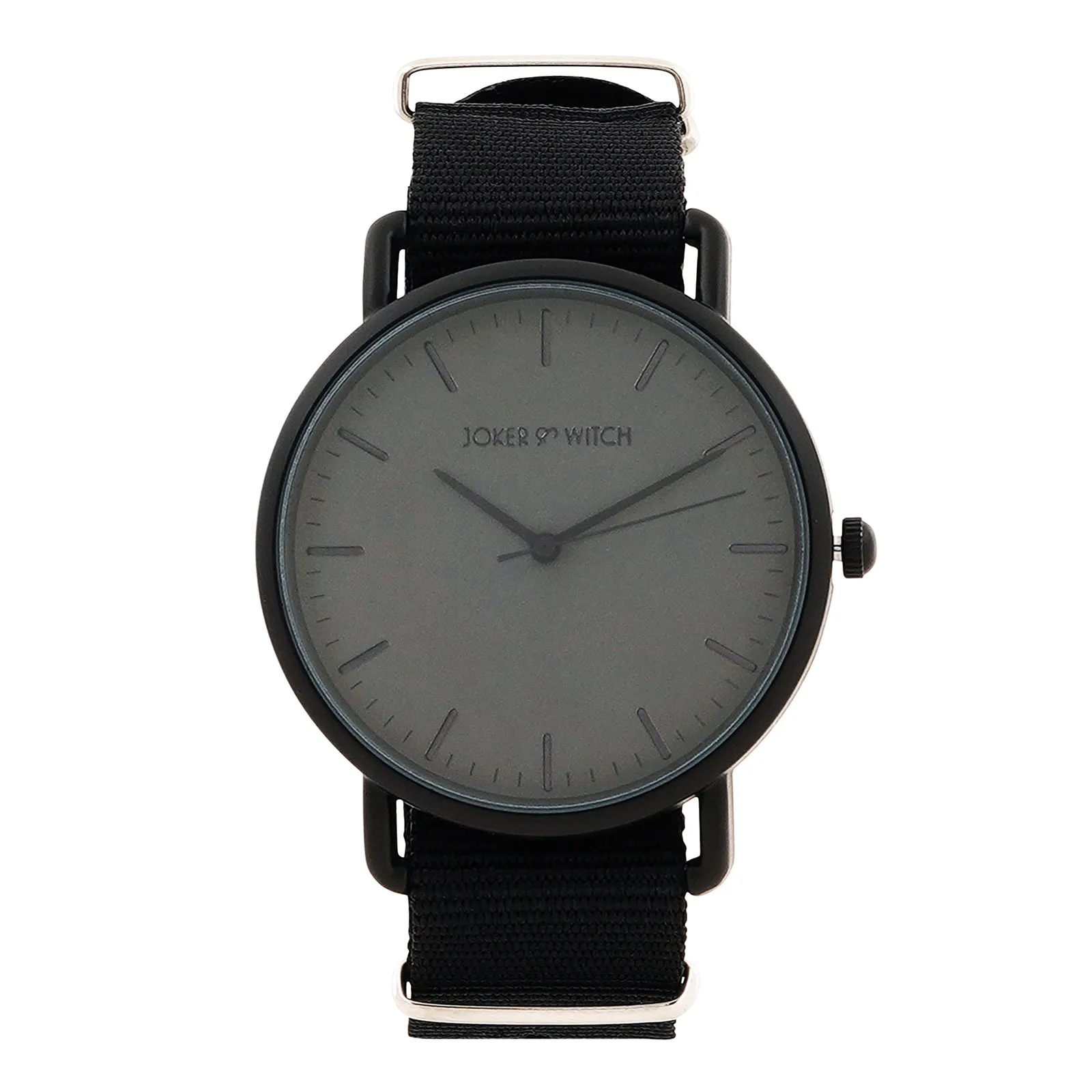 Tranquil Black Nylon Strap Watch