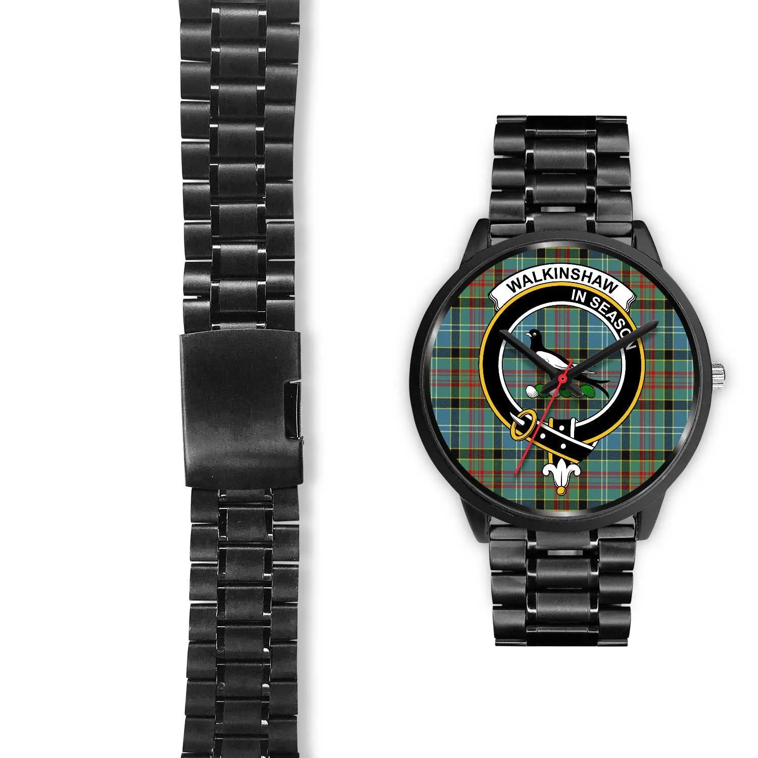 Walkinshaw Clan Badge Tartan Black Watch