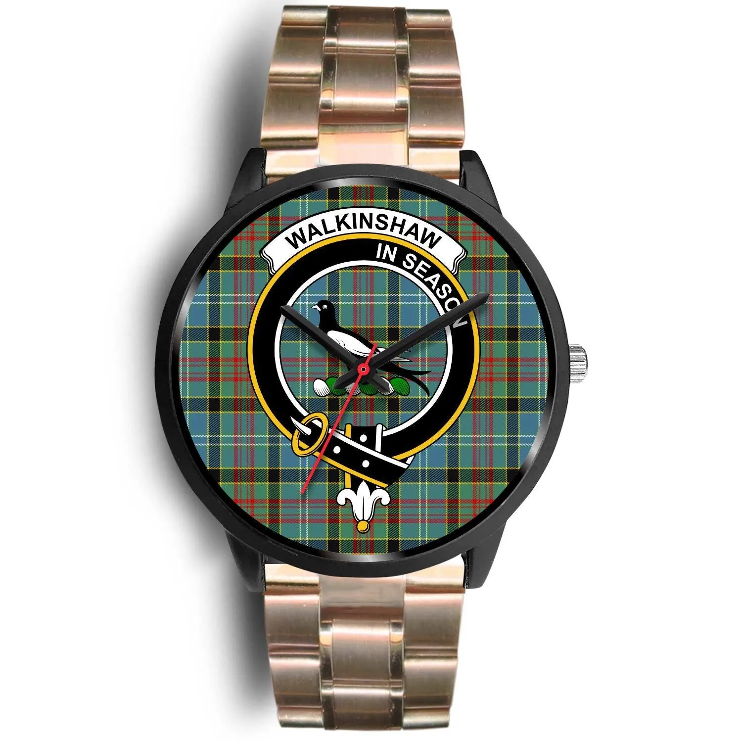 Walkinshaw Clan Badge Tartan Black Watch