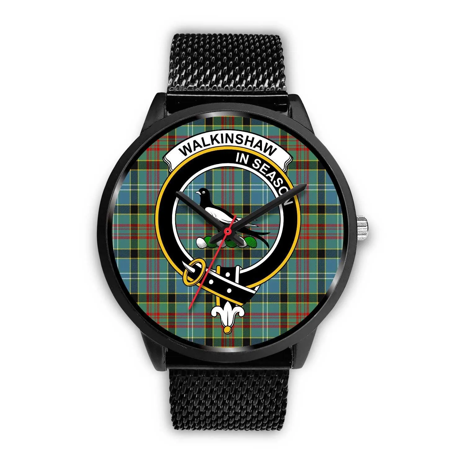 Walkinshaw Clan Badge Tartan Black Watch