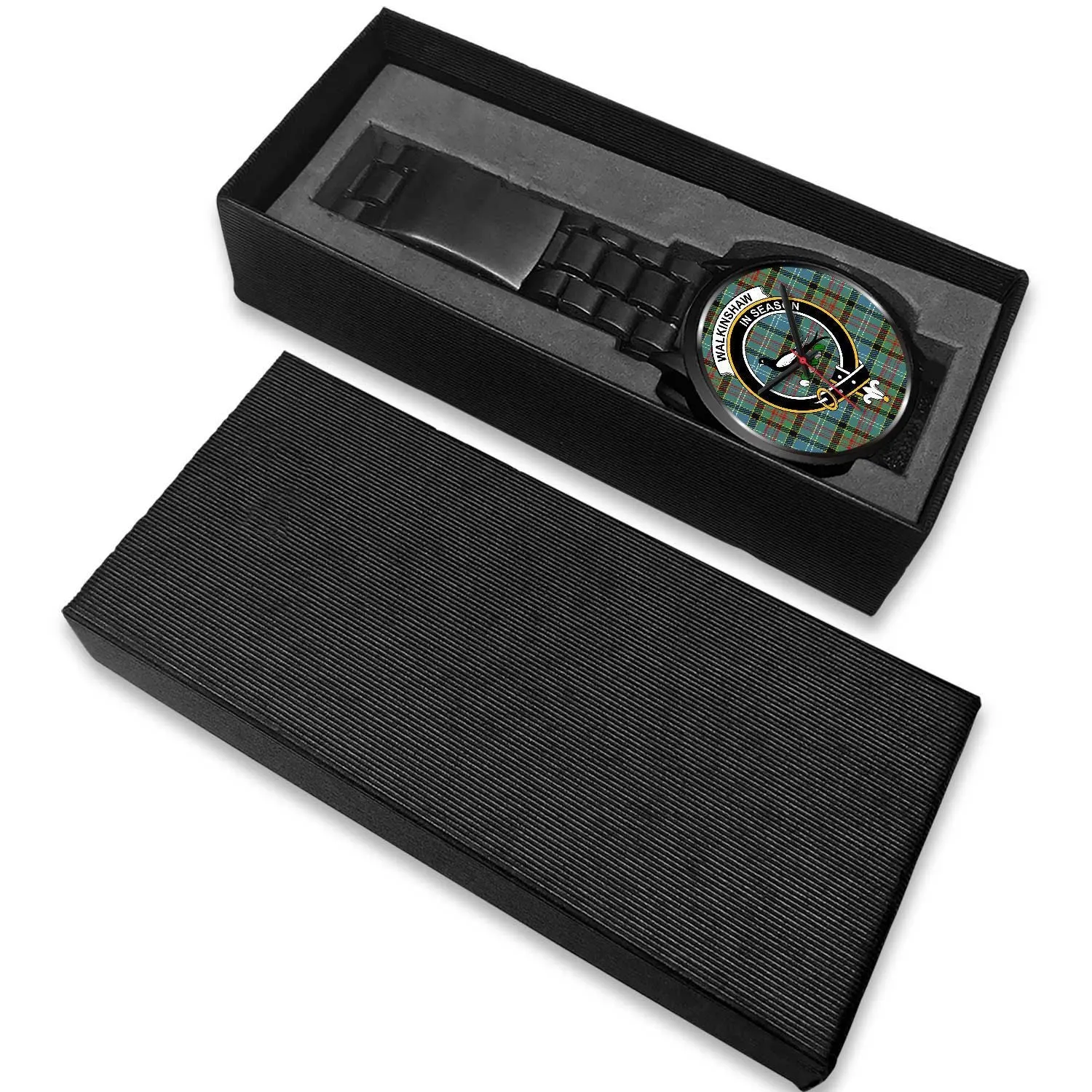 Walkinshaw Clan Badge Tartan Black Watch