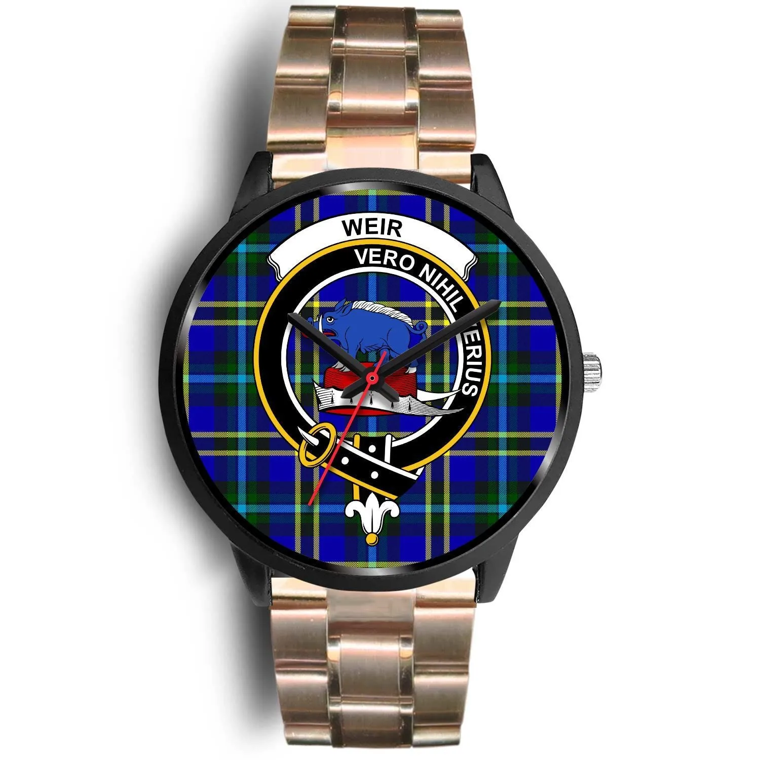 Weir Modern Clan Badge Tartan Black Watch