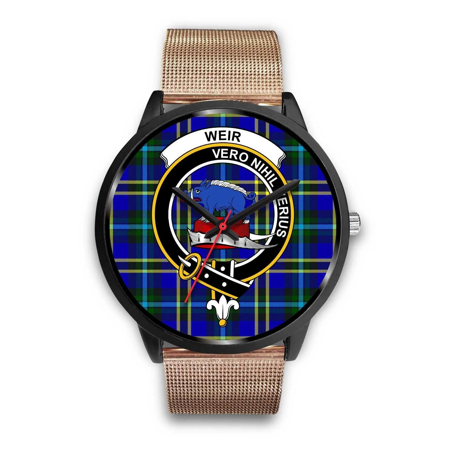 Weir Modern Clan Badge Tartan Black Watch