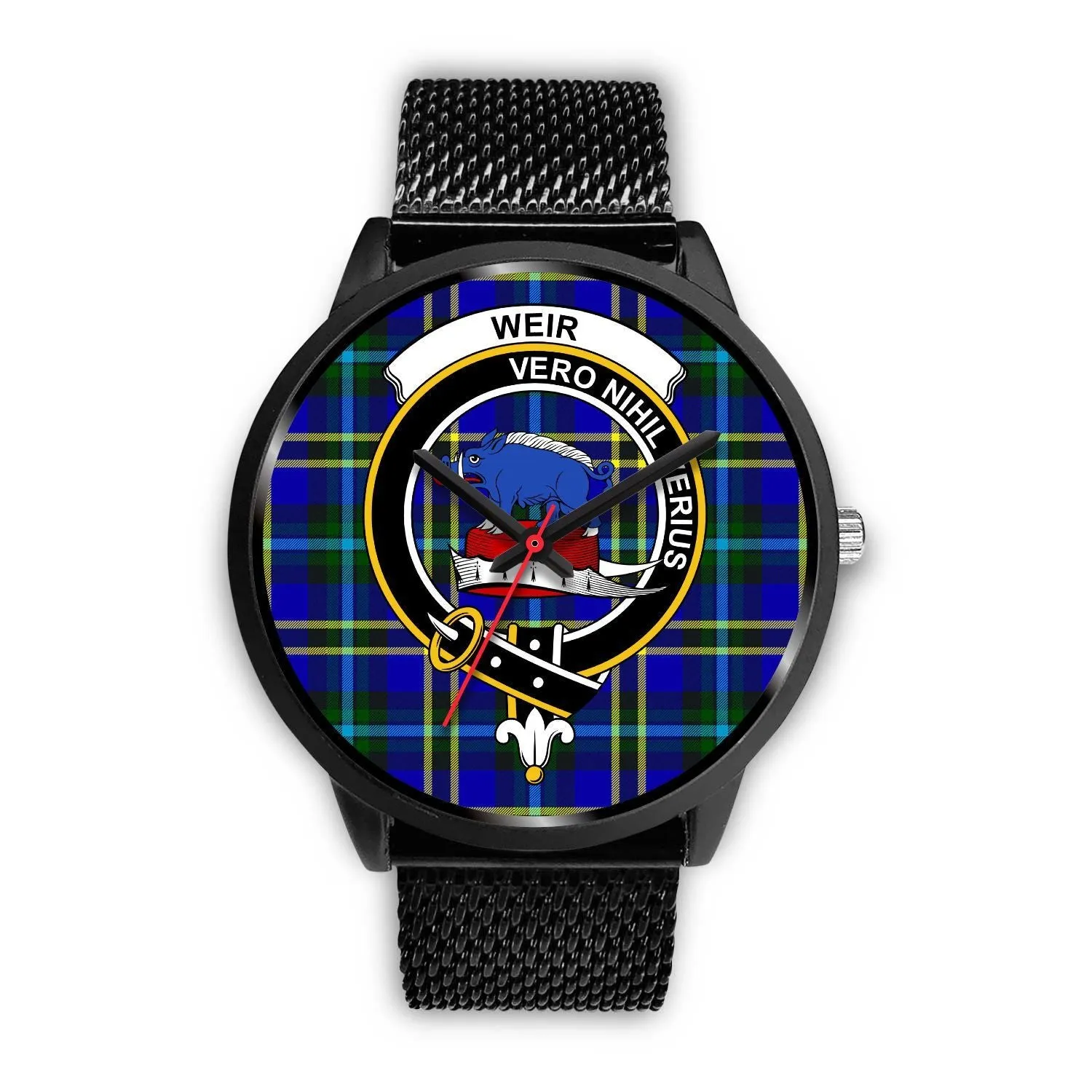 Weir Modern Clan Badge Tartan Black Watch