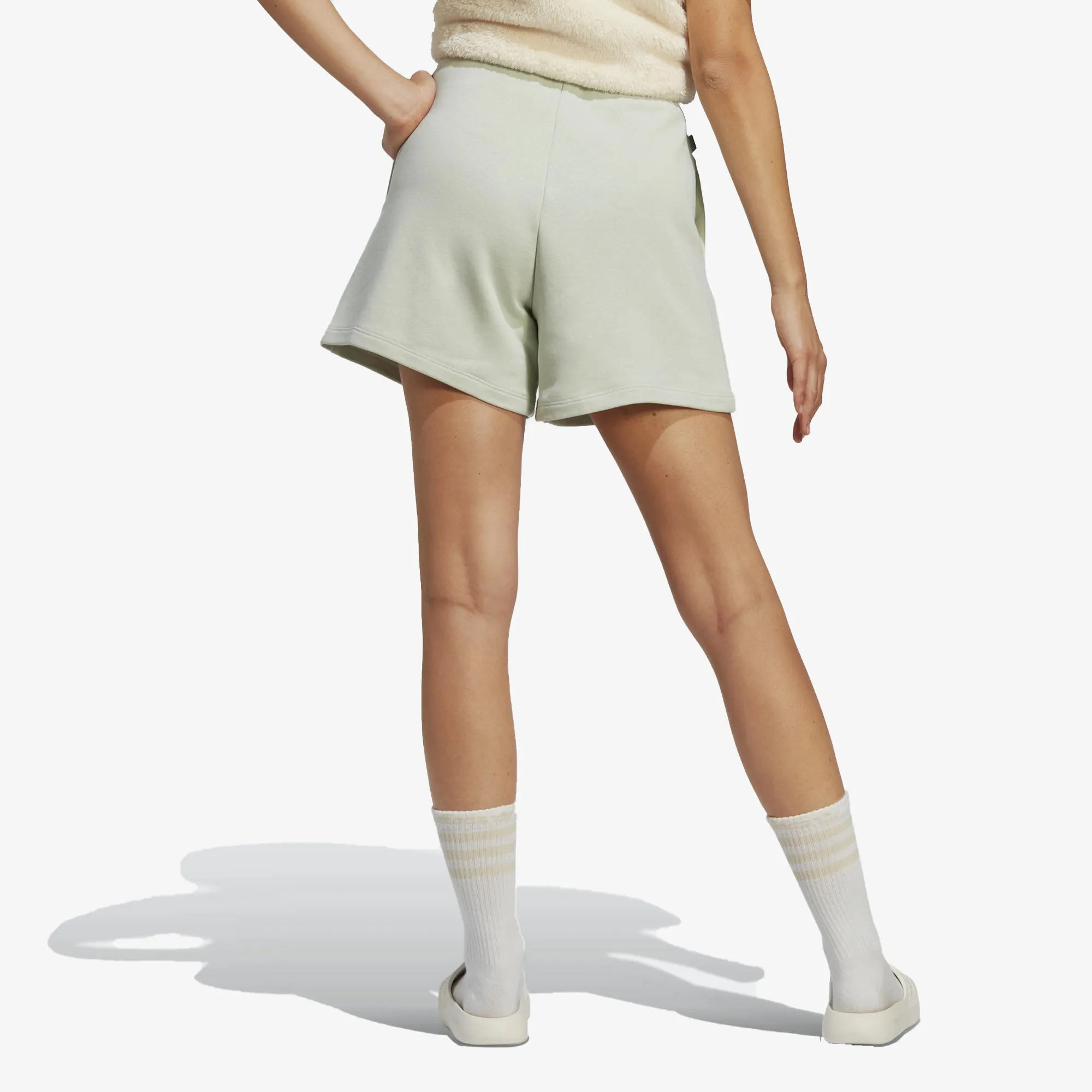 WMN'S ESSENTIALS  MADE WITH HEMP SHORTS 'LINEN GREEN'