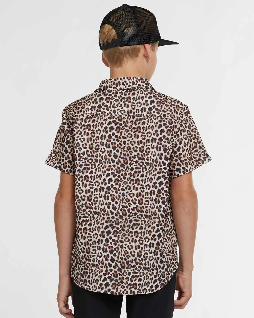 Youth Tech Party Shirt | Leopard