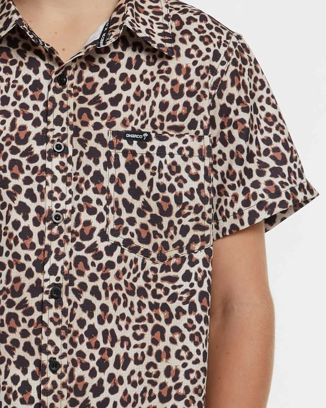 Youth Tech Party Shirt | Leopard