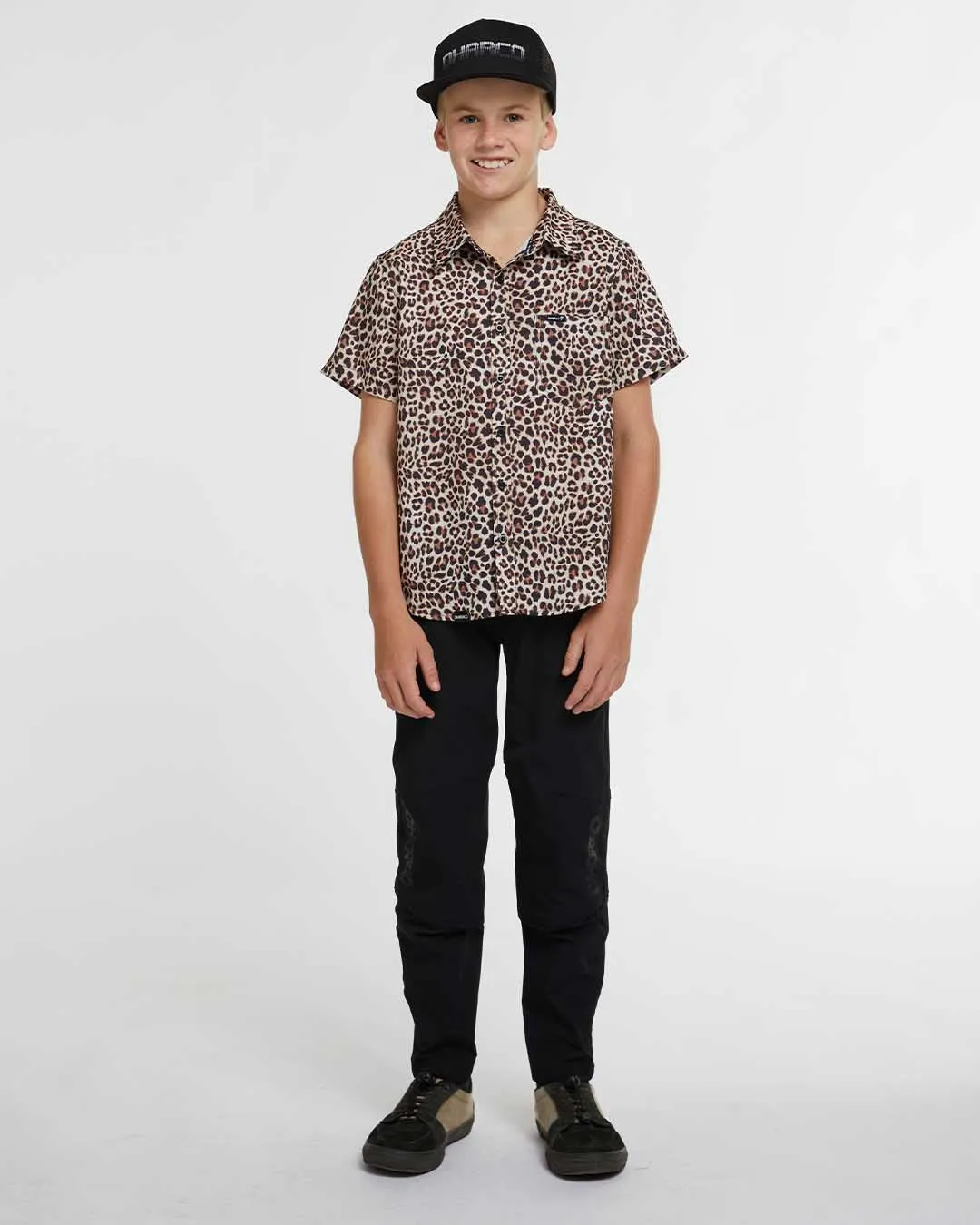 Youth Tech Party Shirt | Leopard